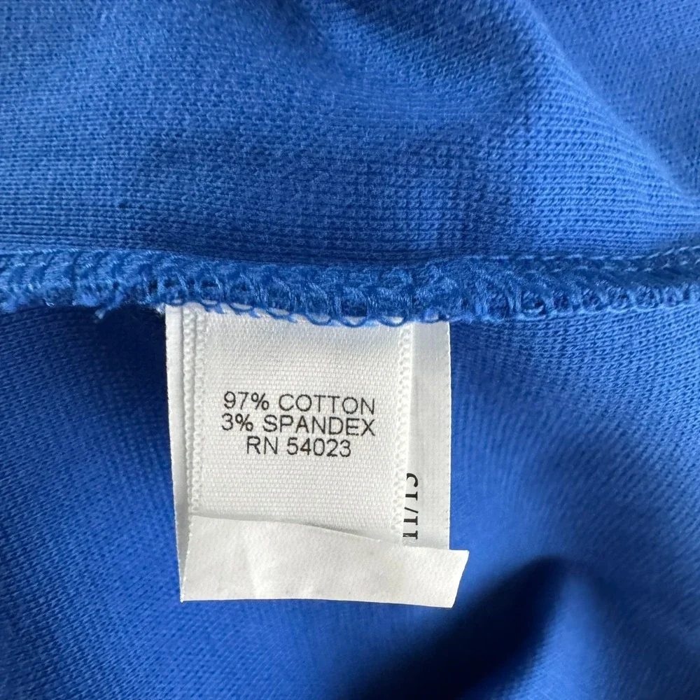 Banana Republic 1/2 Zip Pullover Mens XL Tall Blue Cotton Blend NWT‎ TP-3629